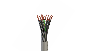 YY PVC izoliran PVC Sheated Control Cable
